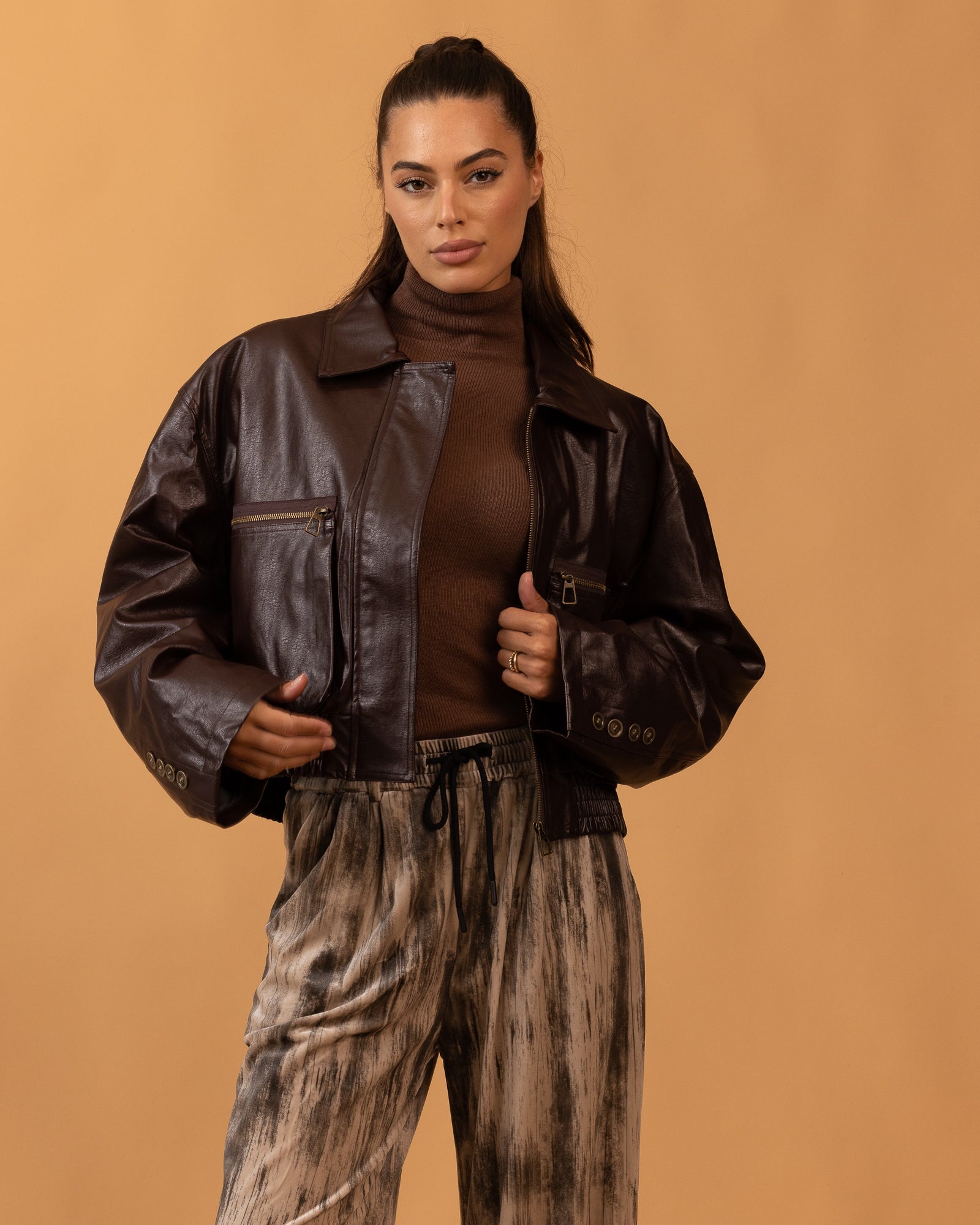 BELLA JACKET - PECAN