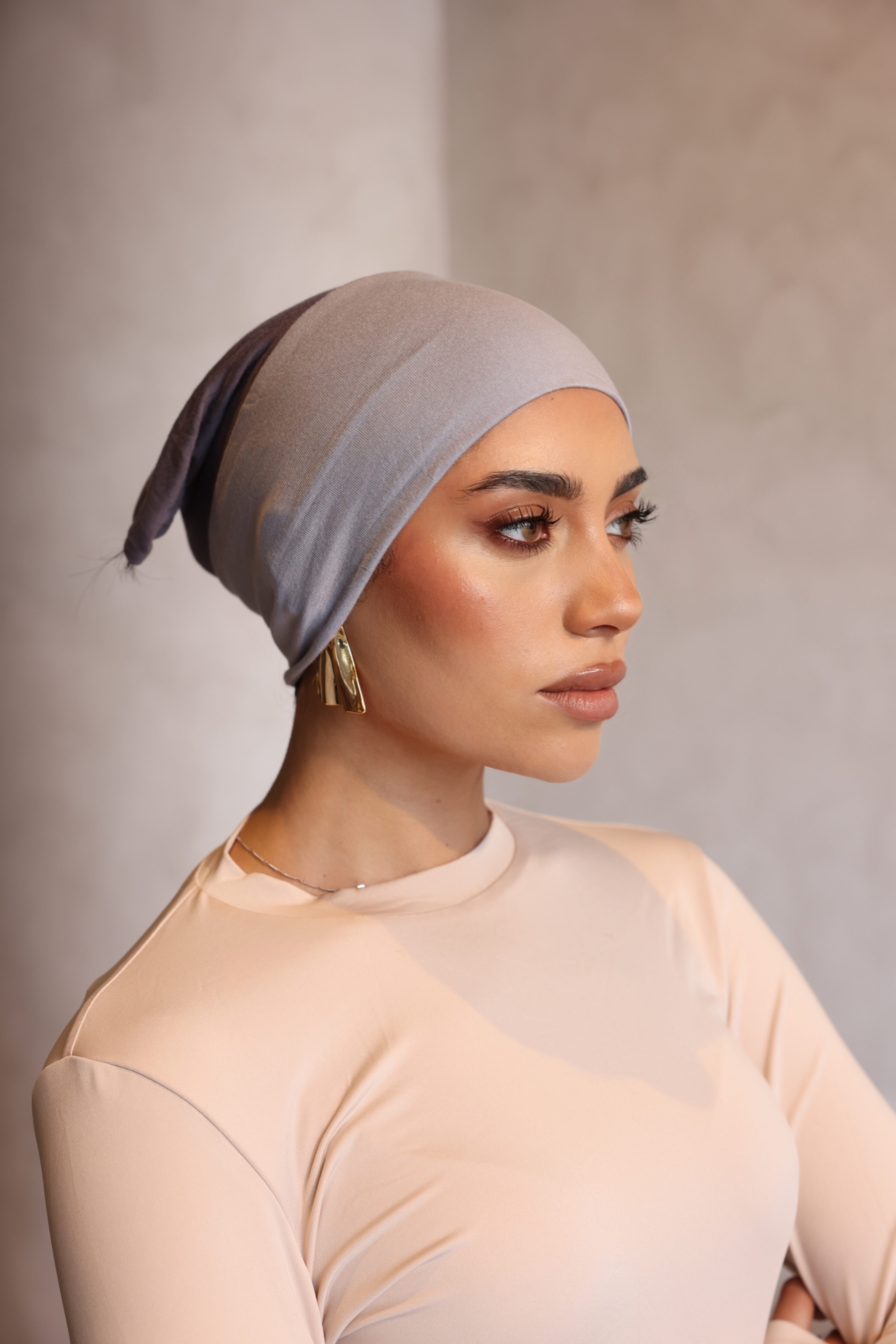 2 Tone Open Caps SMOKE/CHARCOAL