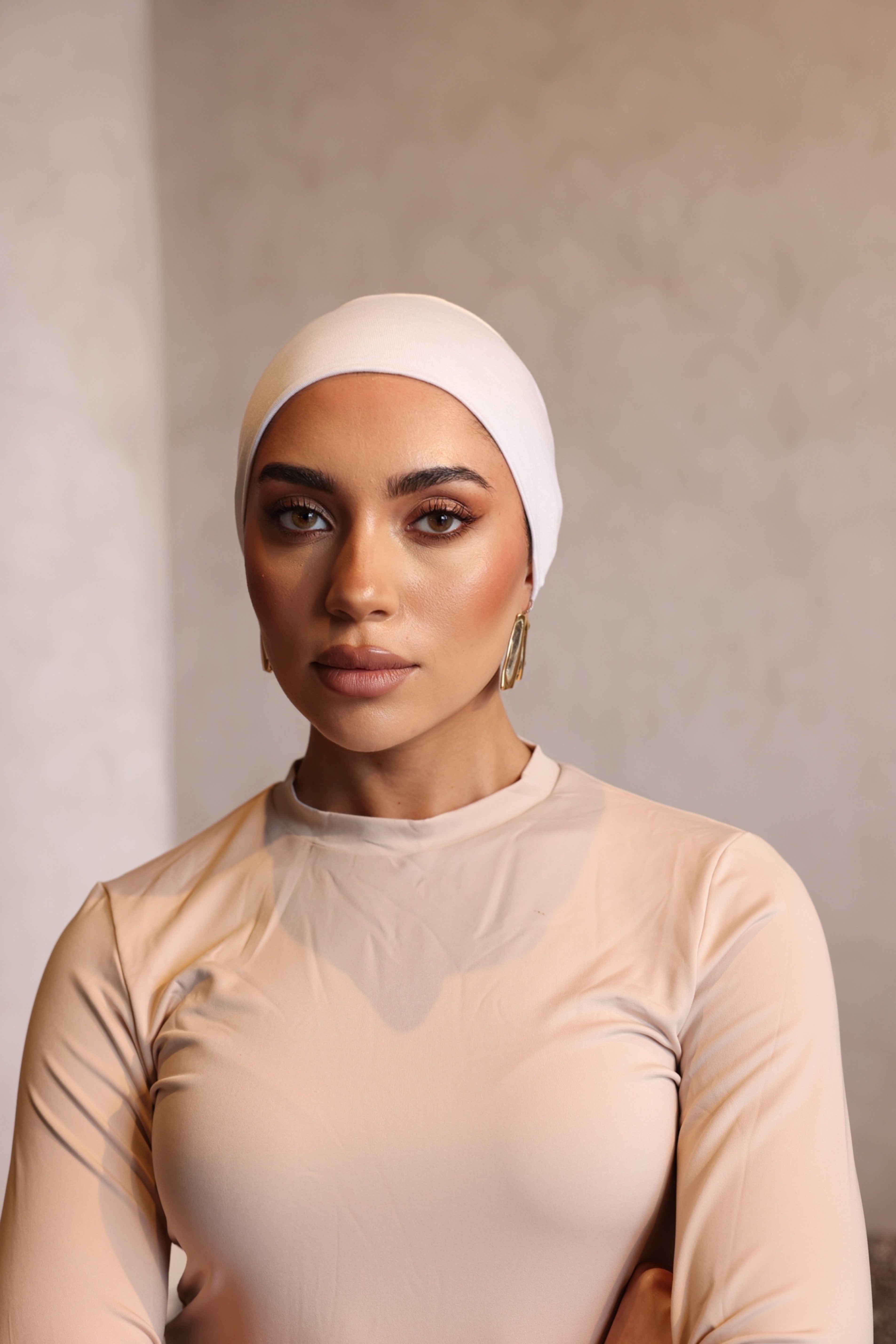 2 Tone Open Caps SAND/VANILLA