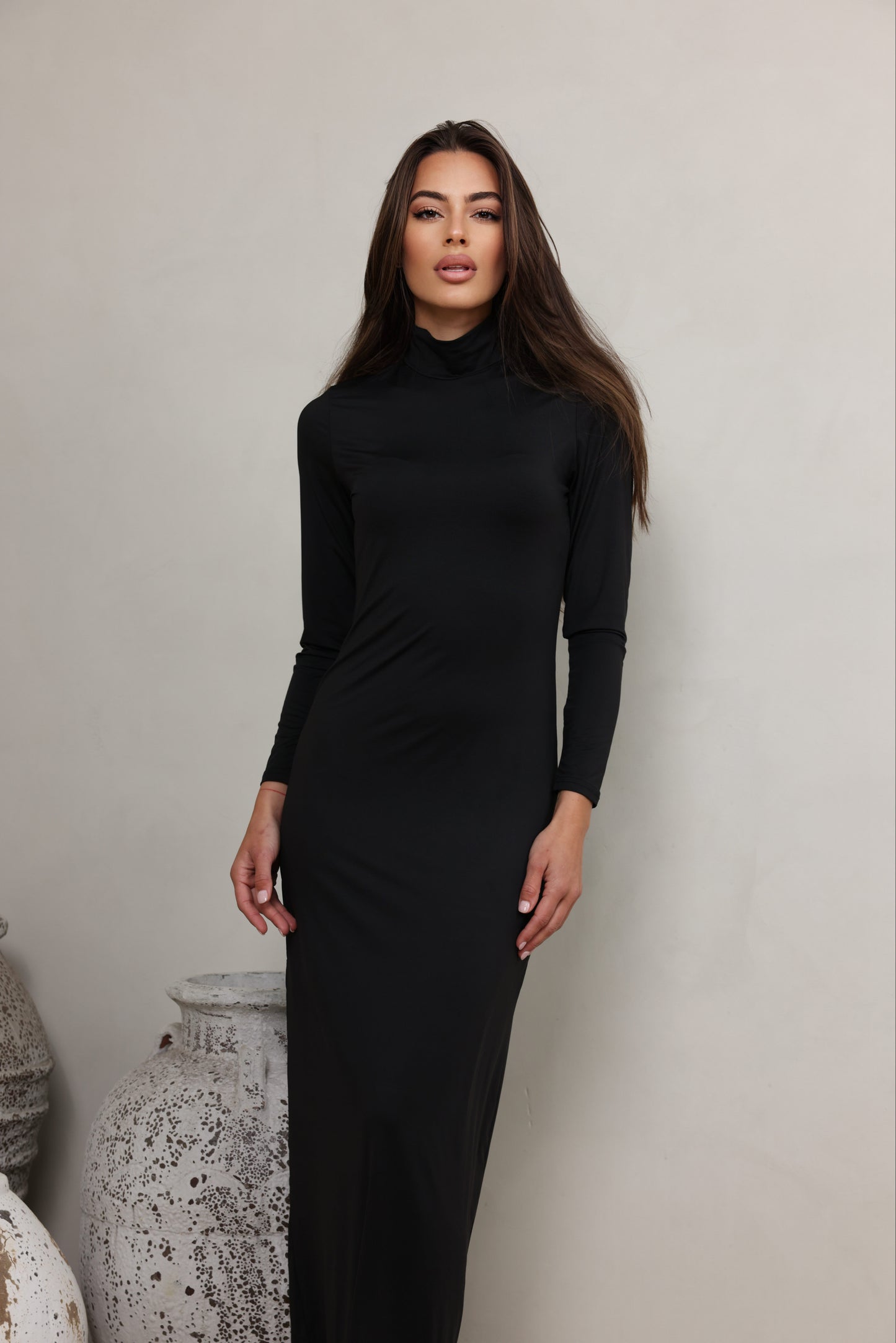 Luxe Slip Dress Midnight