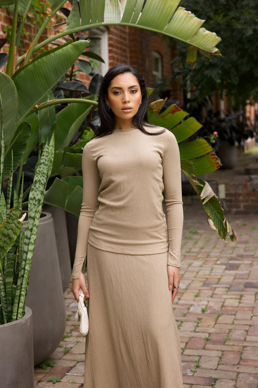 AMORE SIGNATURE TOP - MINK