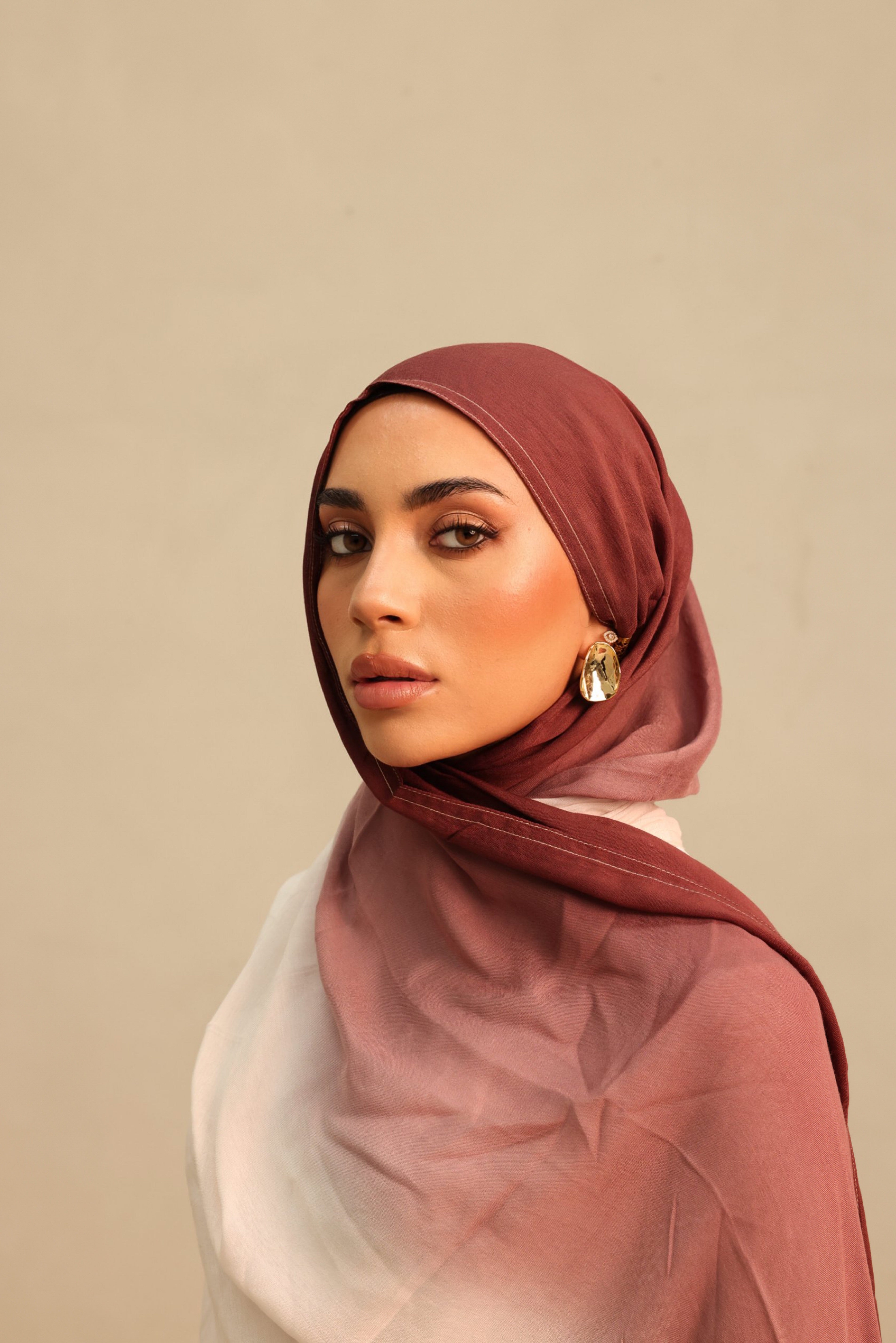 Dip dye Viscose Berries & Cream