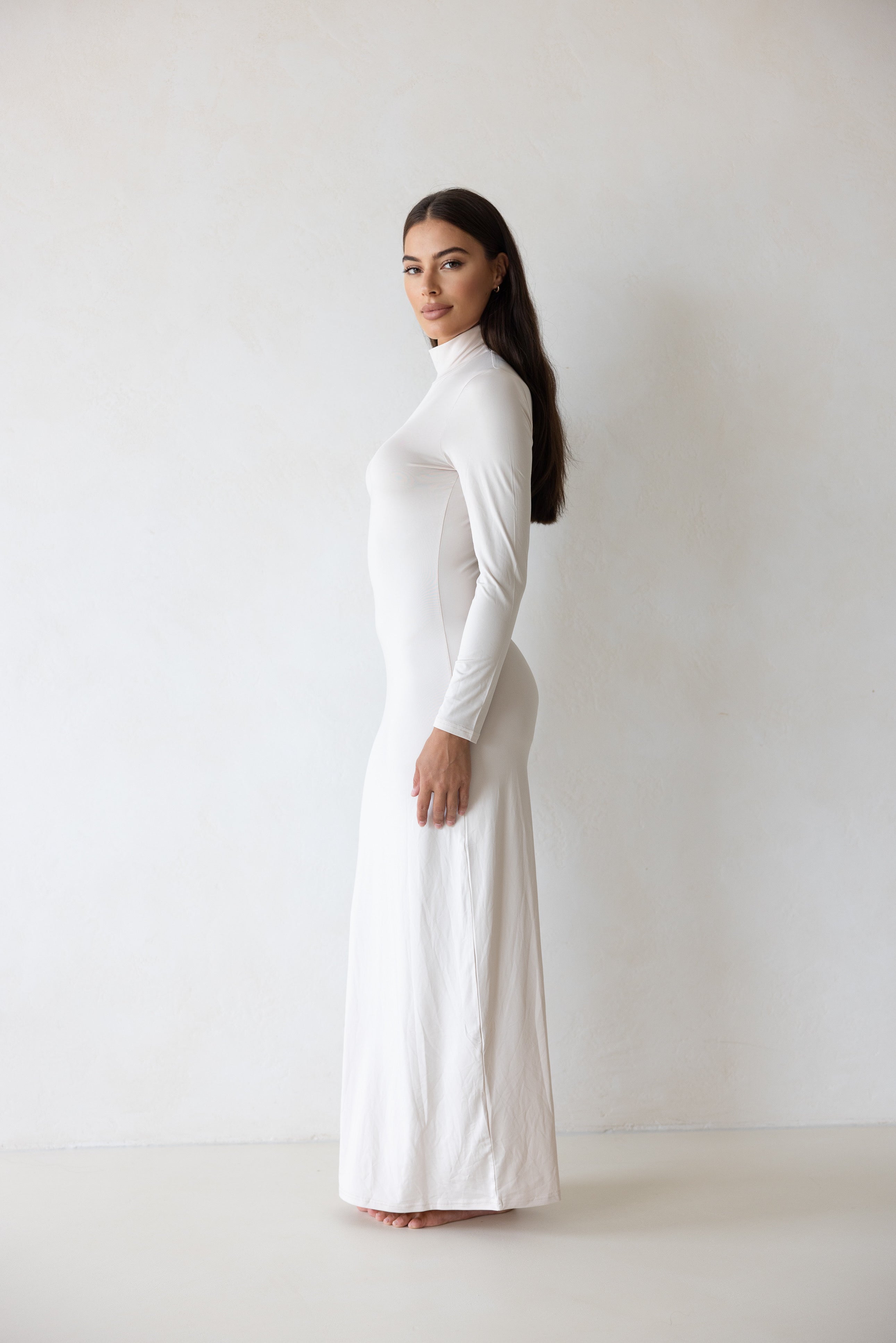 Luxe Slip Dress Sand