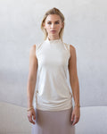 Luxe Sleeveless Basic Sand