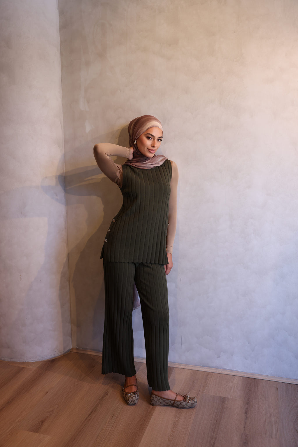 Sophie Knit Top And Pant Set