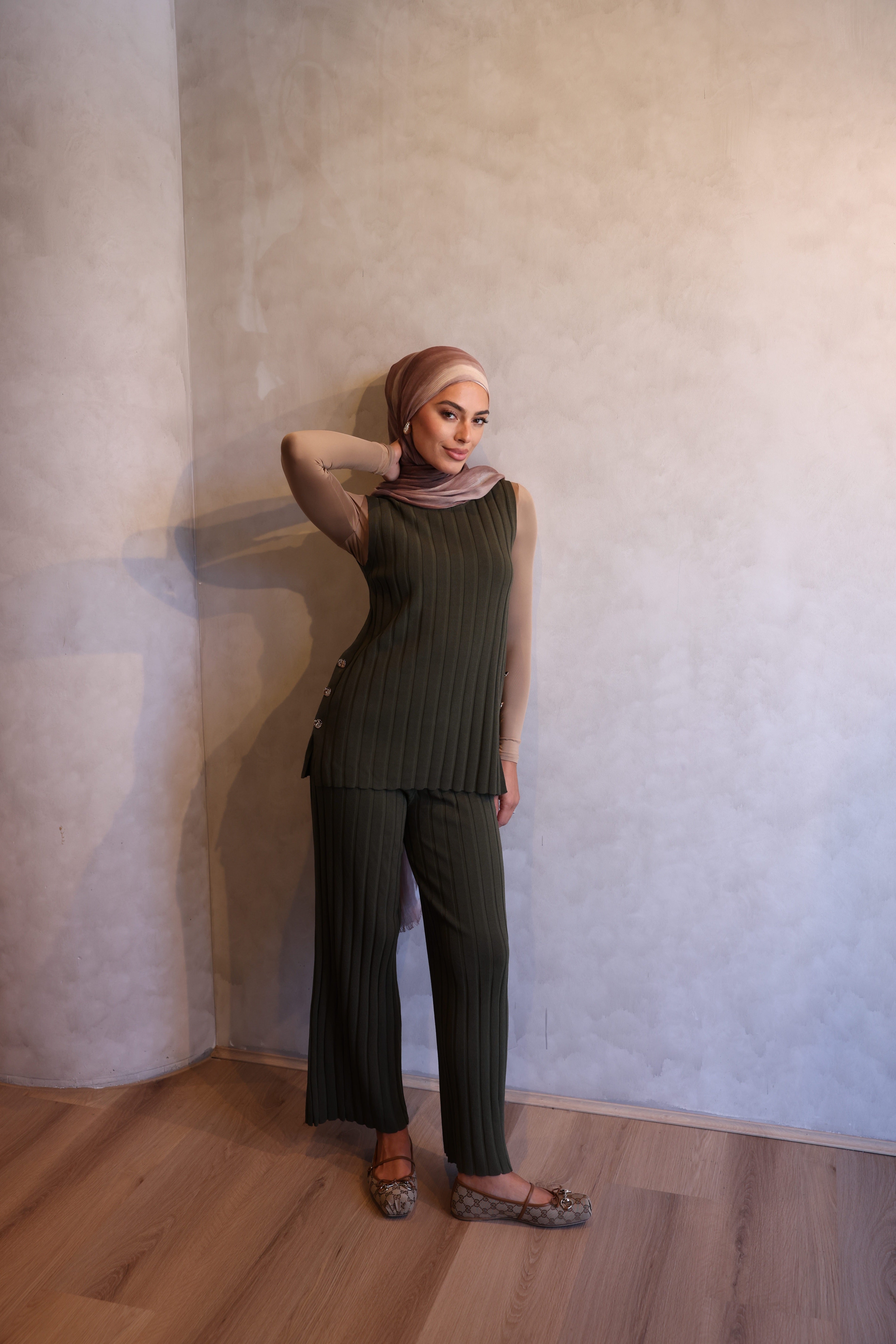 Sophie Knit Top And Pant Set