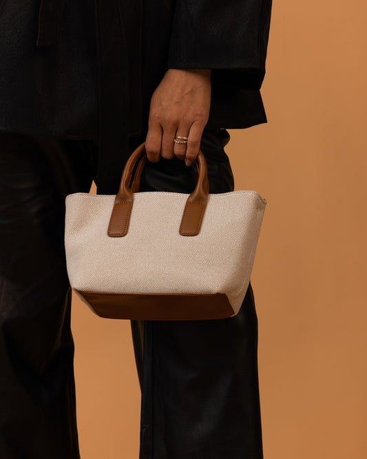 Woven Bag - Tan