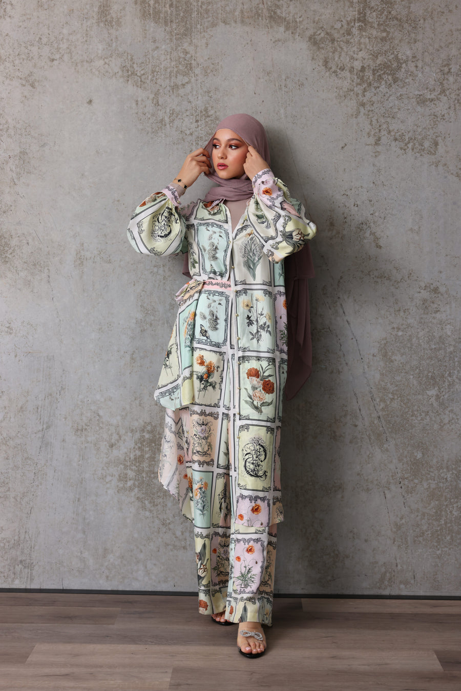Luxe Rayon Hijab - Rose Clay