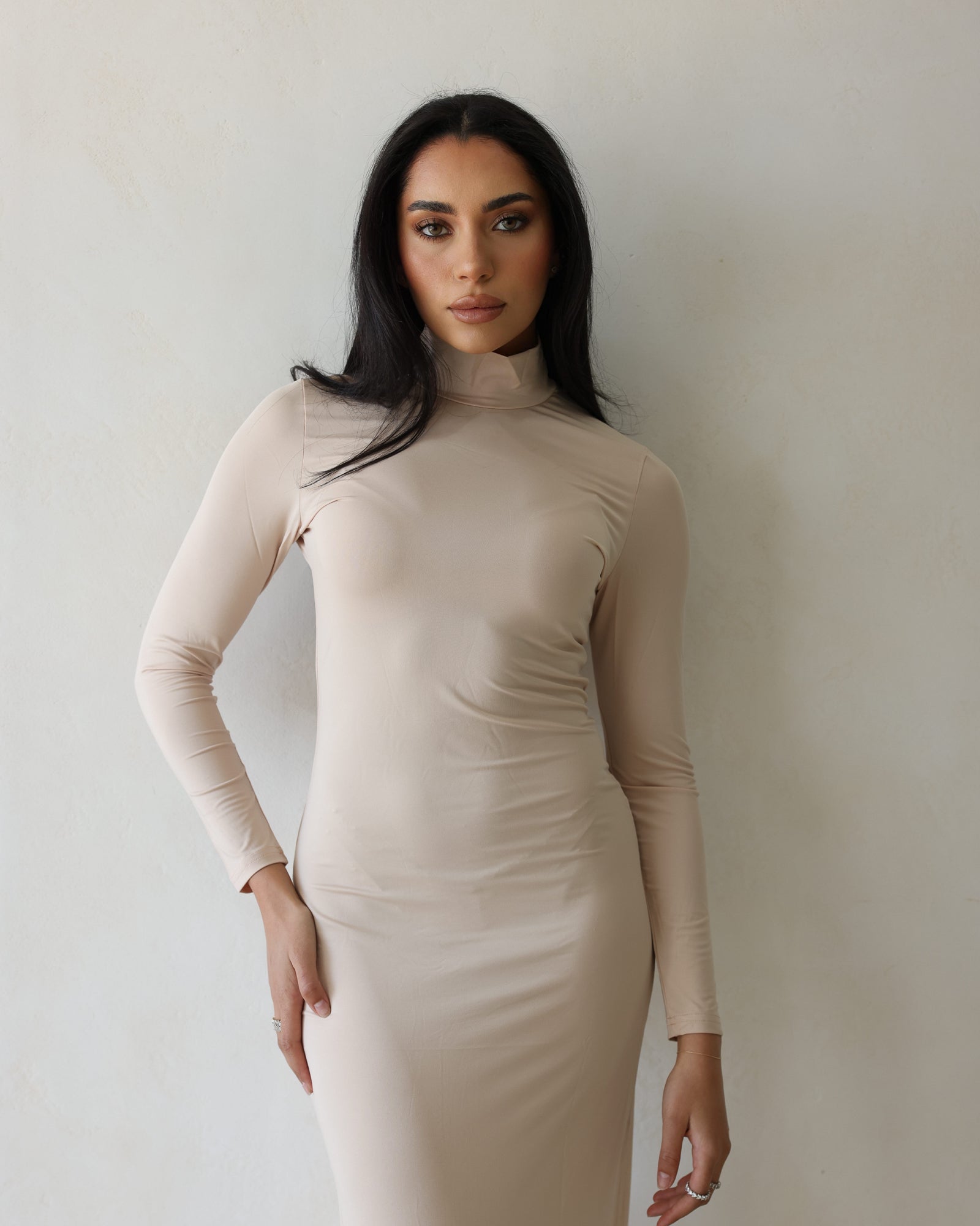 Luxe Slip Dress Clay