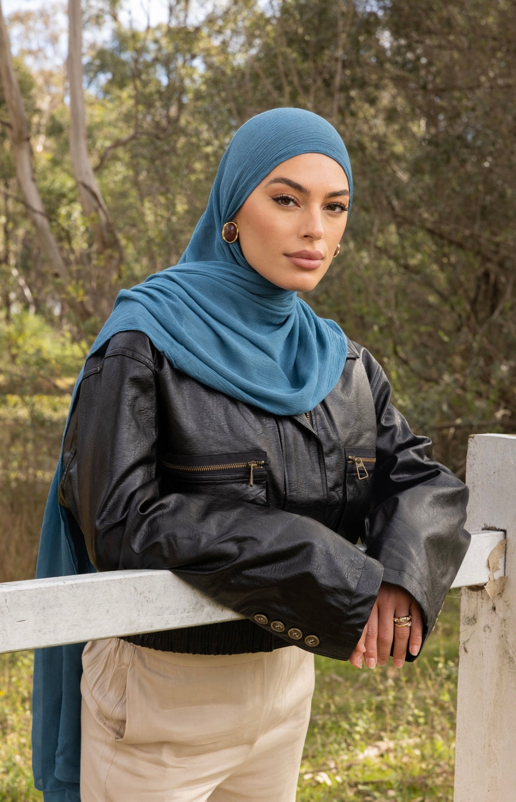 Luxe Rayon Hijab - Sky