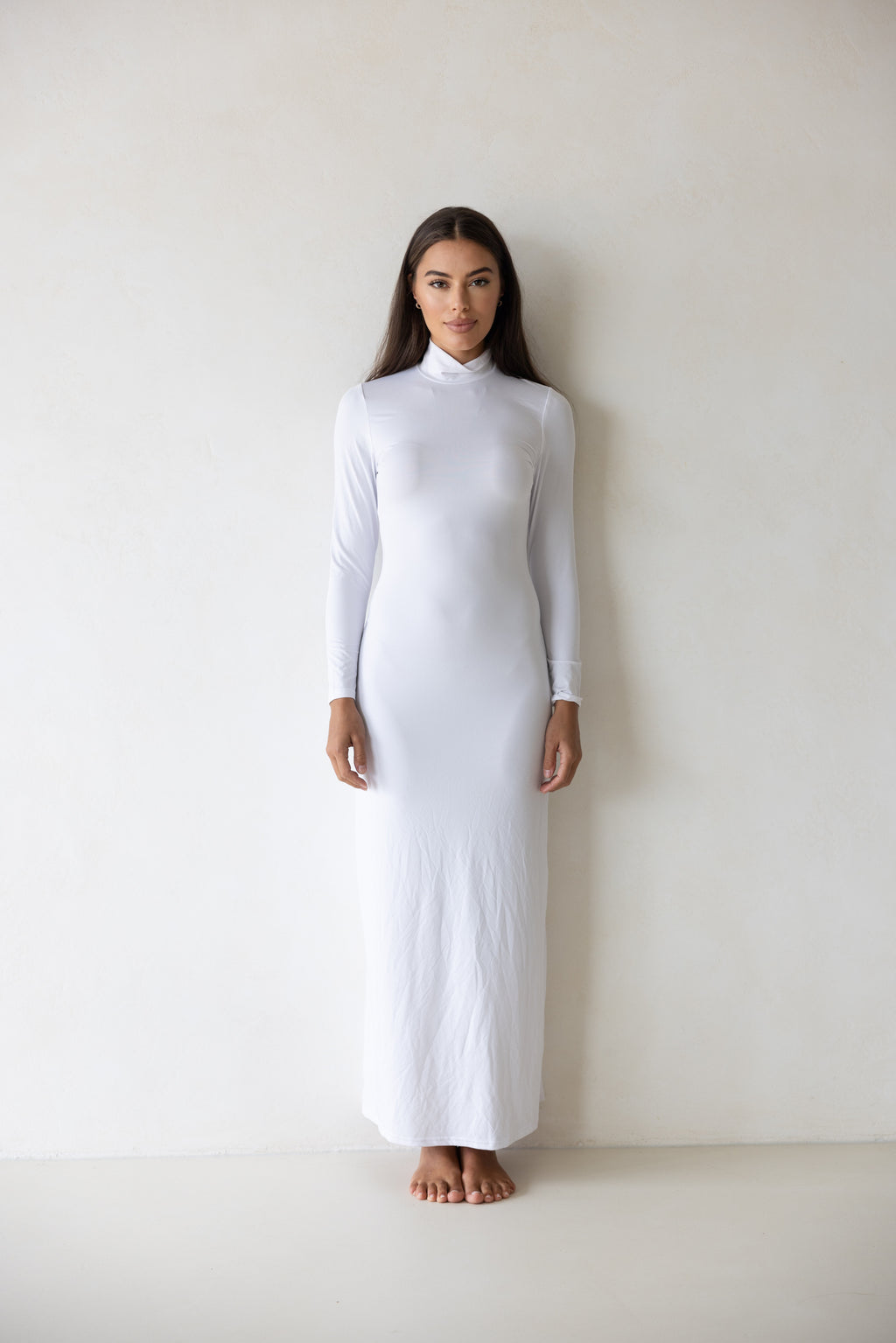 Luxe Slip Dress Snow