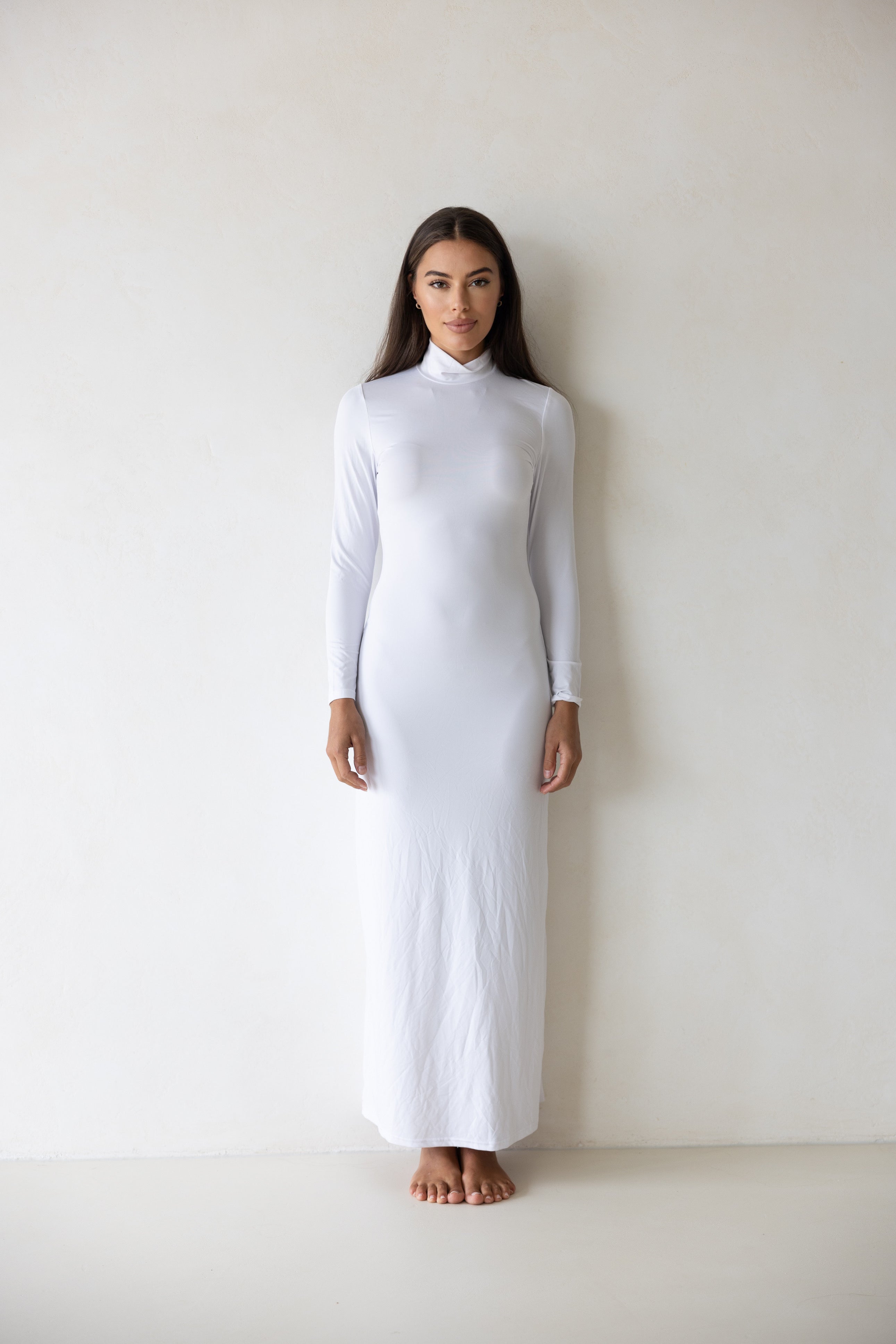 Luxe Slip Dress Snow