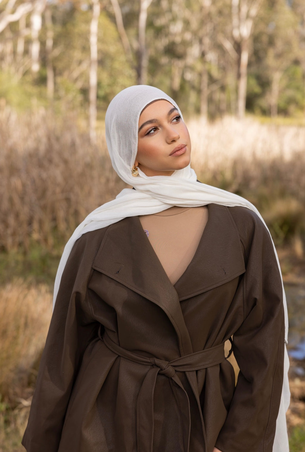 Luxe Rayon Hijab - Ice