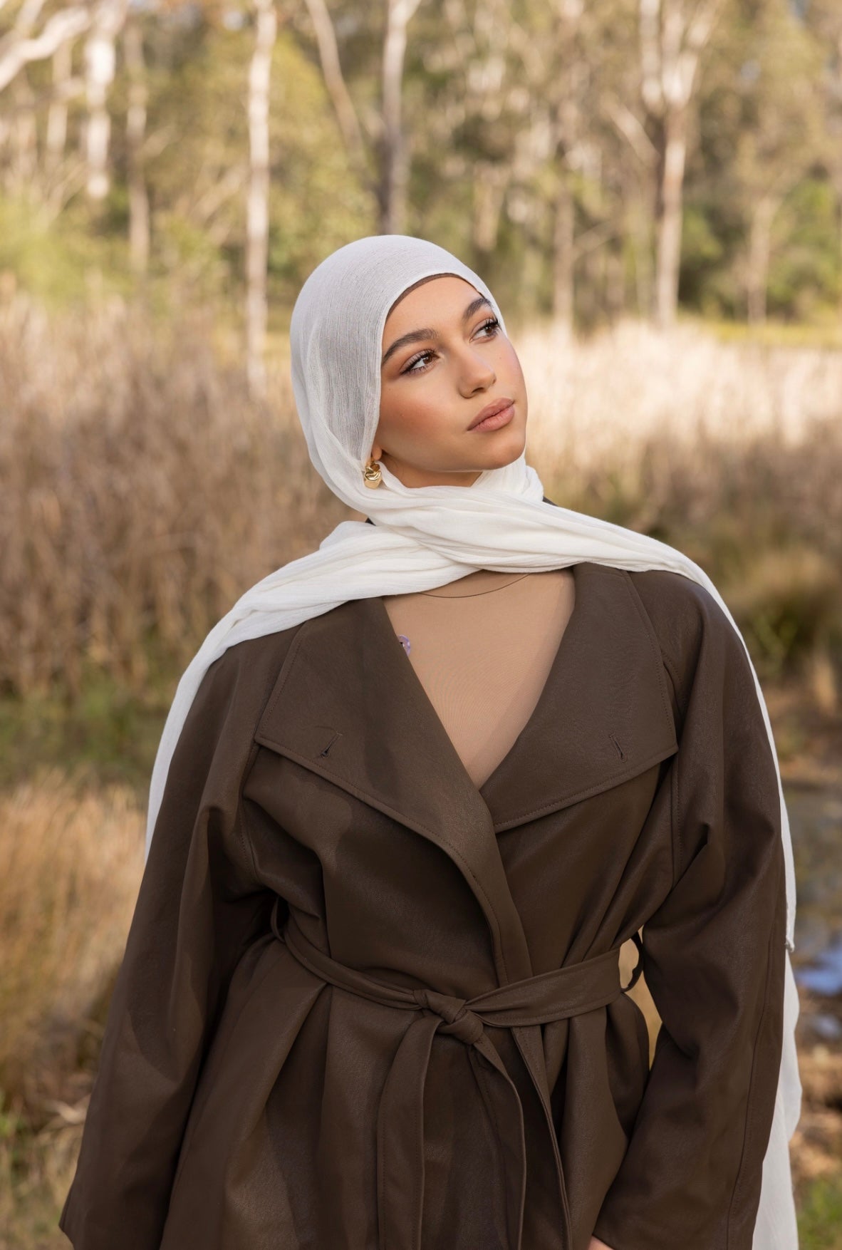 Luxe Rayon Hijab - Ice