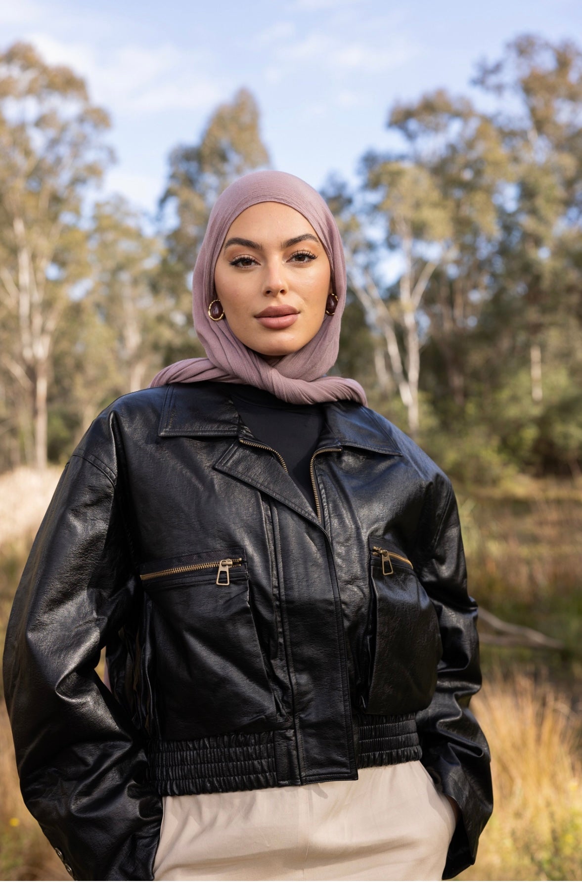 Luxe Rayon Hijab - Lilac