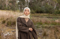 Luxe Rayon Hijab - Sand 16