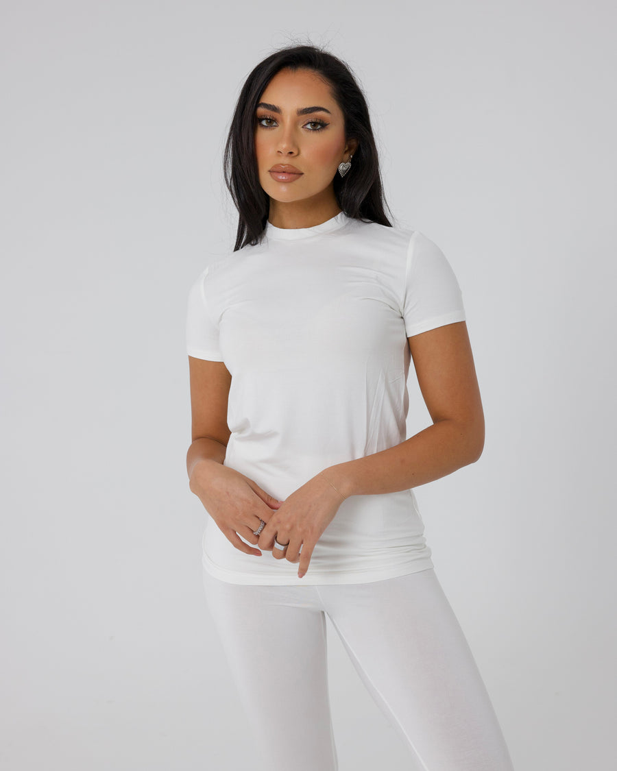 Soft Lounge Tee Vanilla