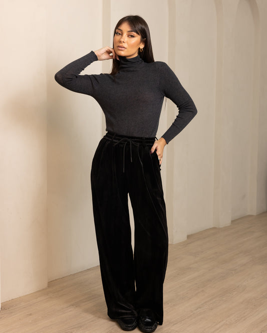 Luxe Velvet Trackpants