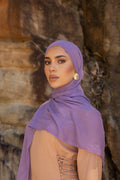 Luxe Rayon Hijab - Lavender 35
