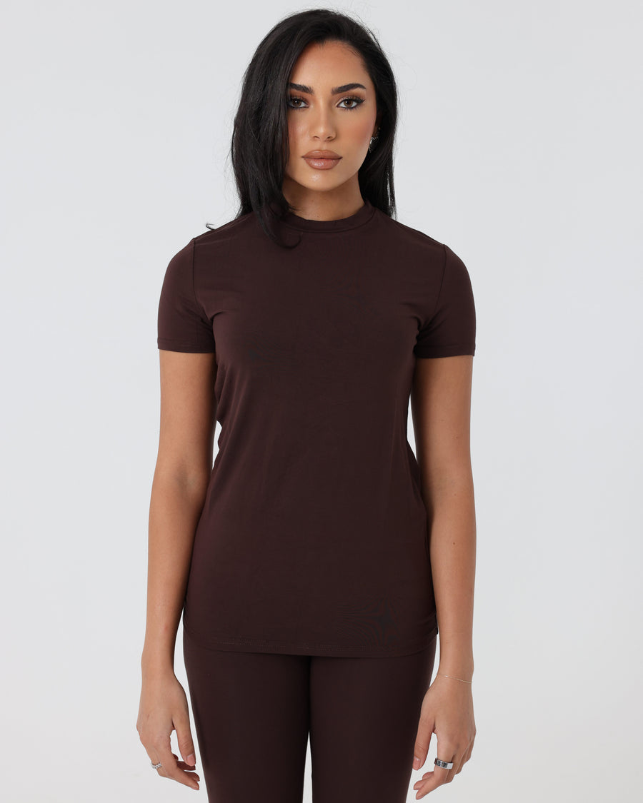 Soft Lounge Tee Chocolate