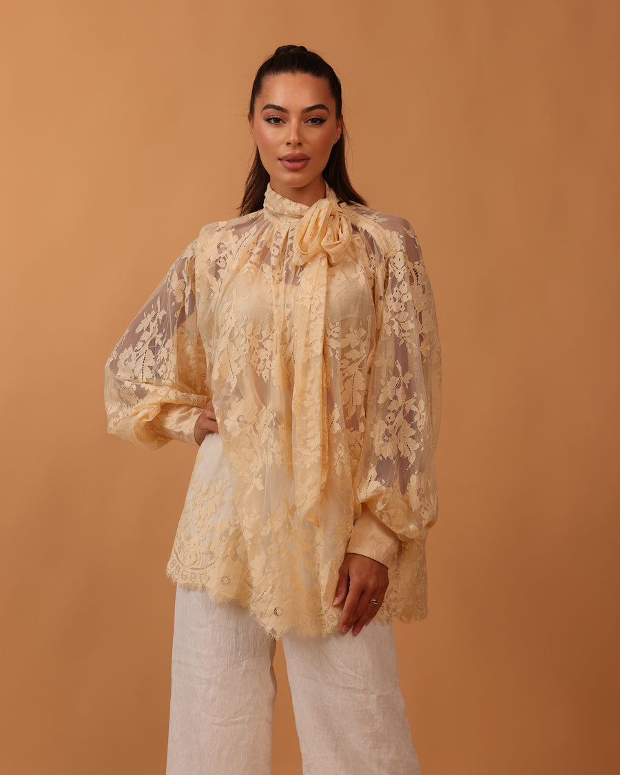 Kasbat Lace Blouse