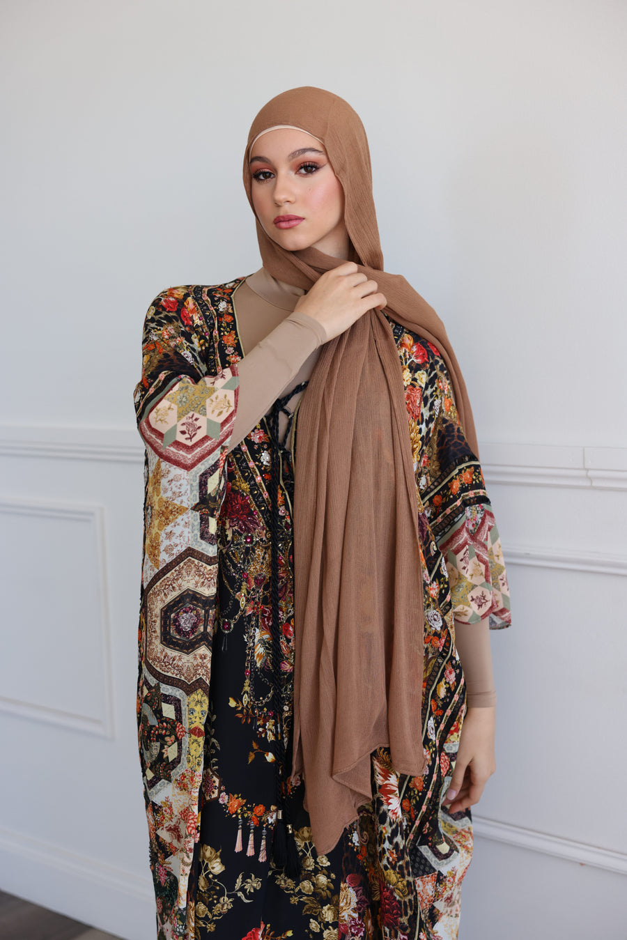 Luxe Rayon Hijab - Cinnamon