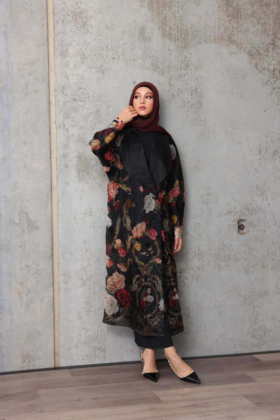 Luxe Rayon Hijab - Saffron