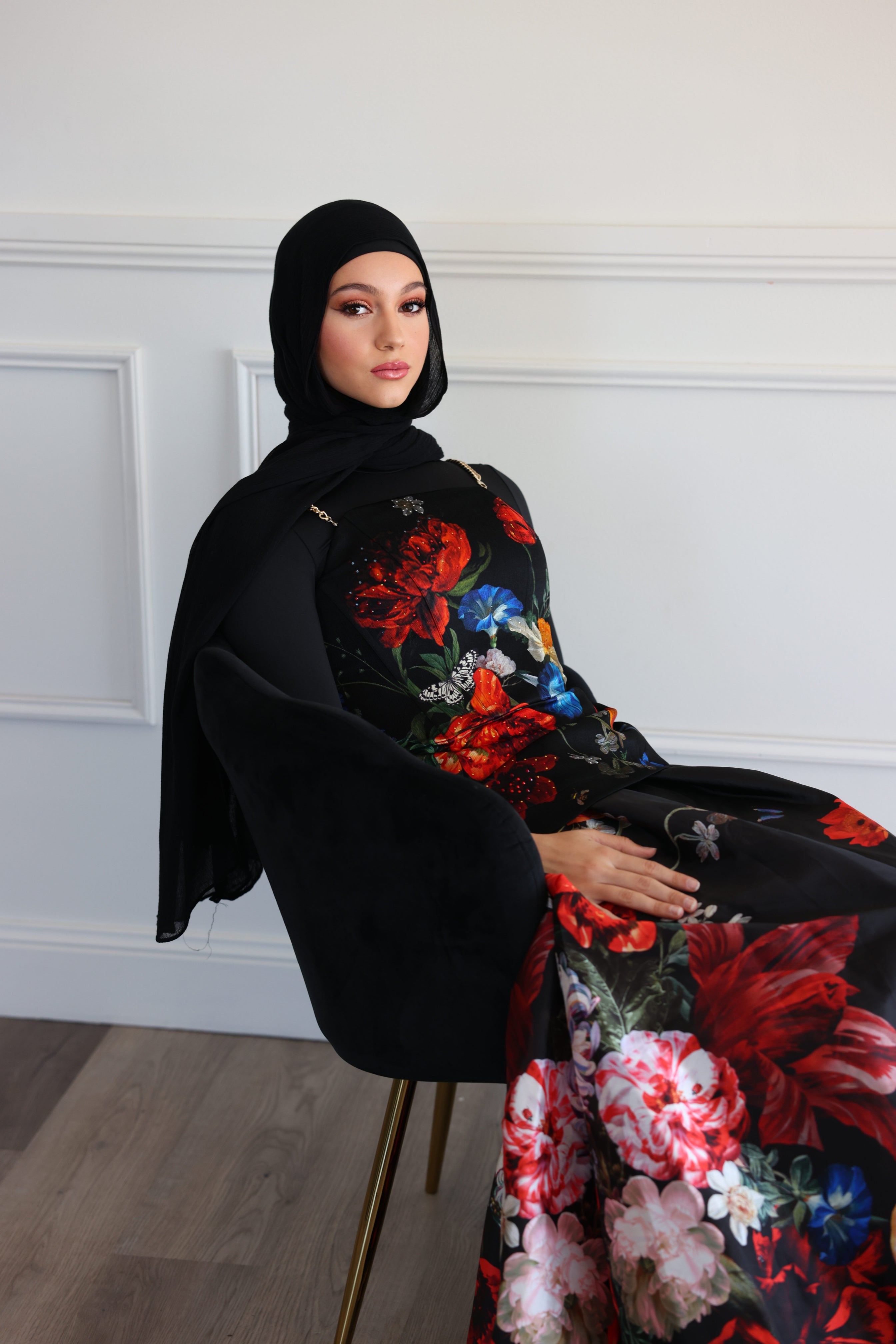 Luxe Rayon Hijab - Midnight