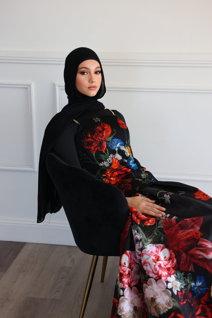 Luxe Rayon Hijab - Midnight