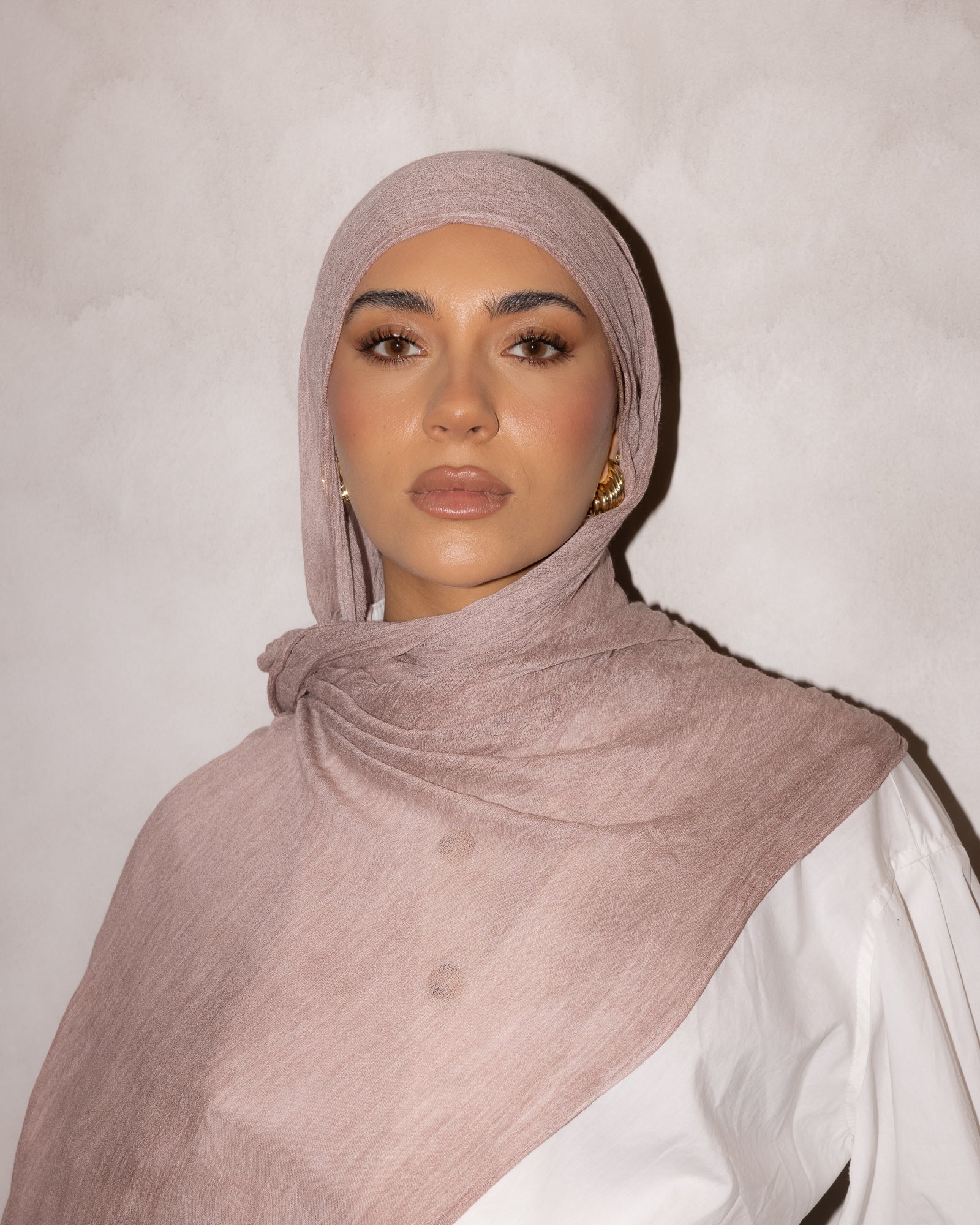 Textured Rayon Hijab - Sun-kissed