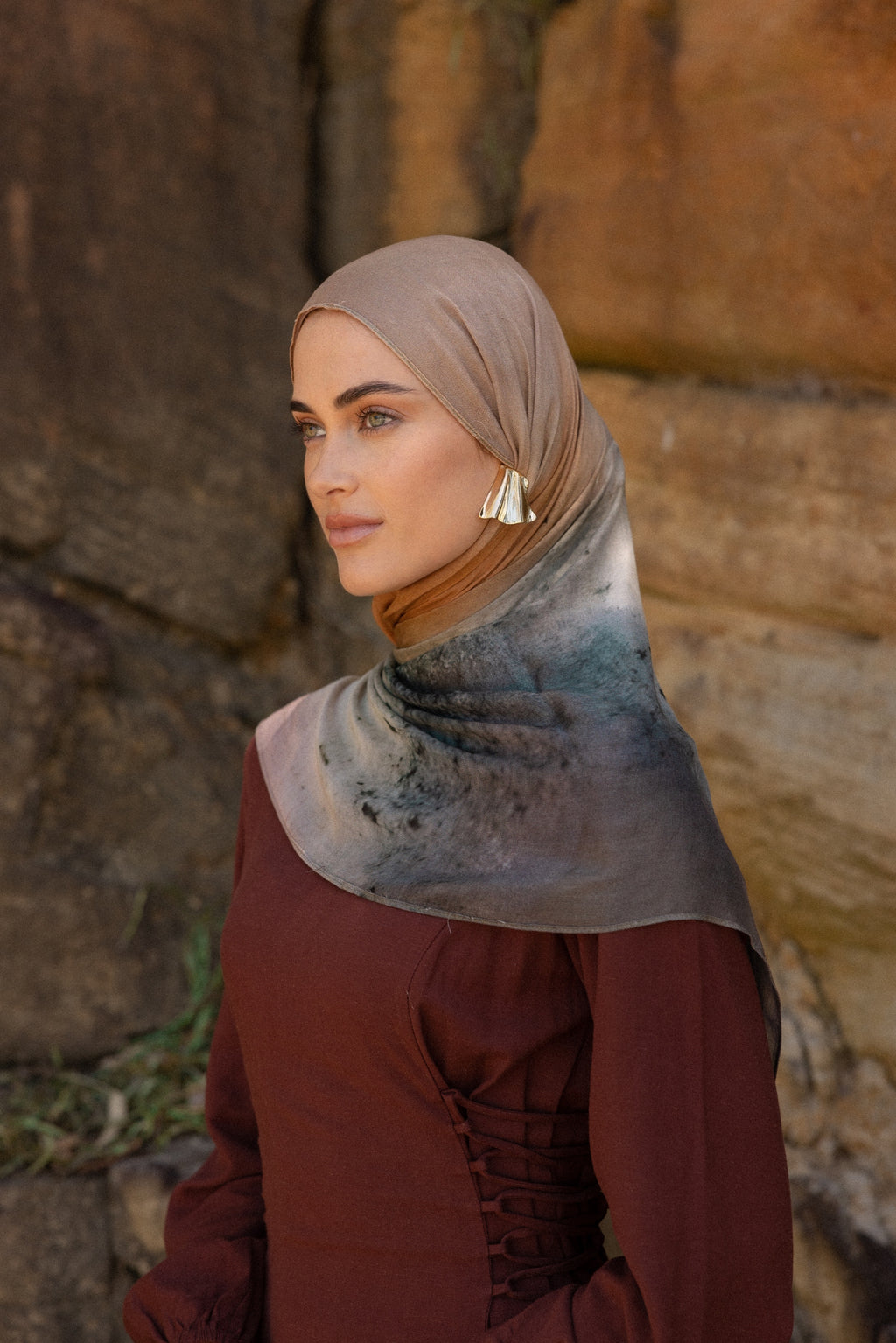 Alessia printed hijab