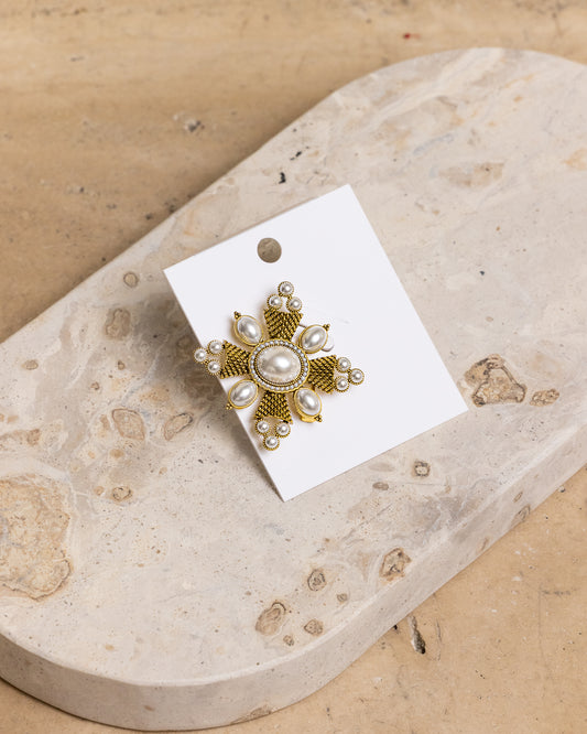 Pearly Brooch