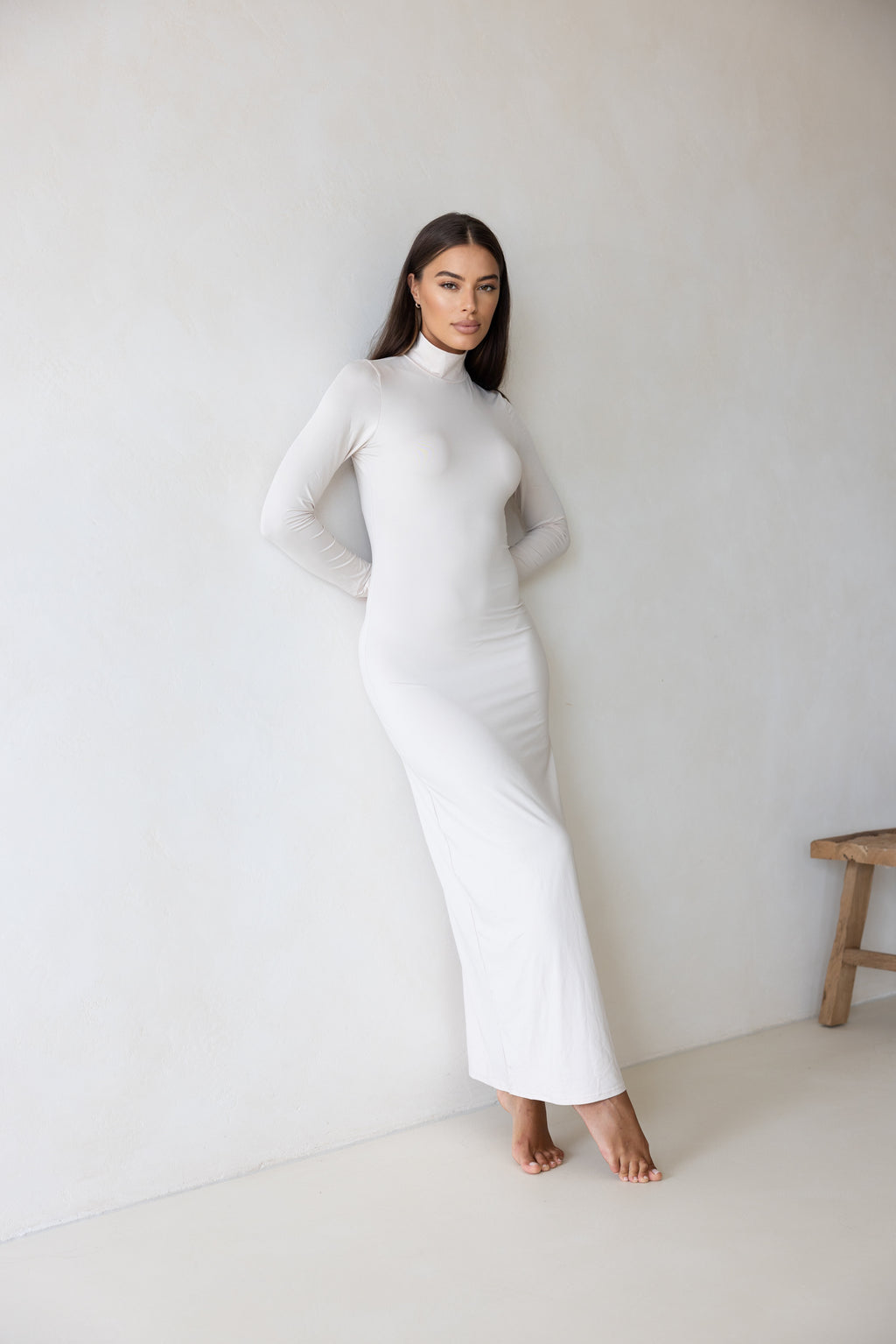 Luxe Slip Dress Sand