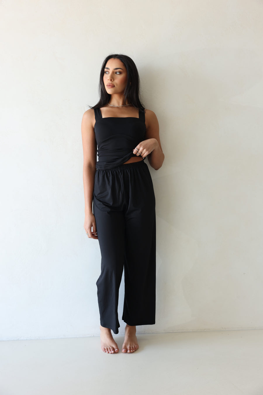 Luxe Lounge Pant/Underlayer Midnight