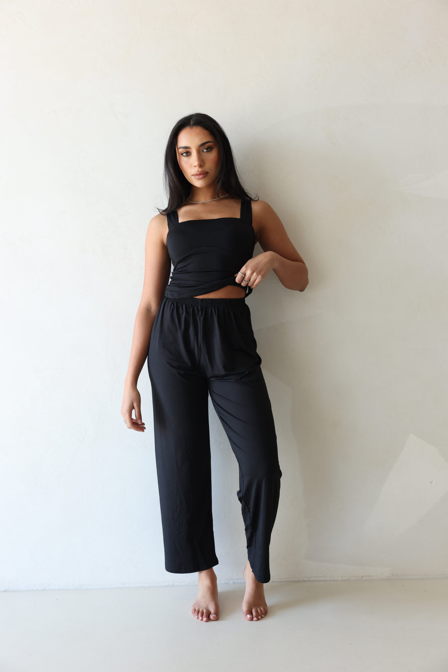 Luxe Lounge Pant/Underlayer Midnight