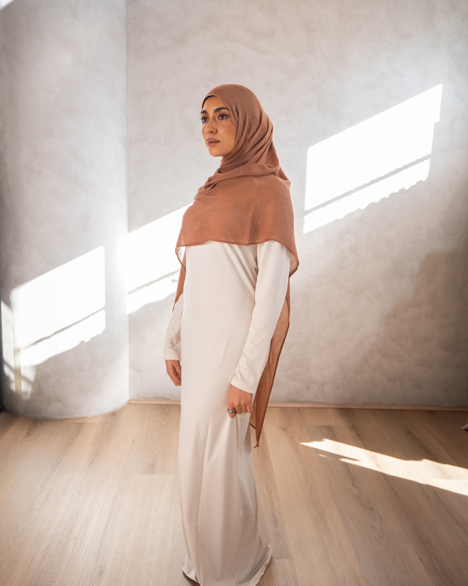 Luxe Rayon Hijab - Cinnamon13