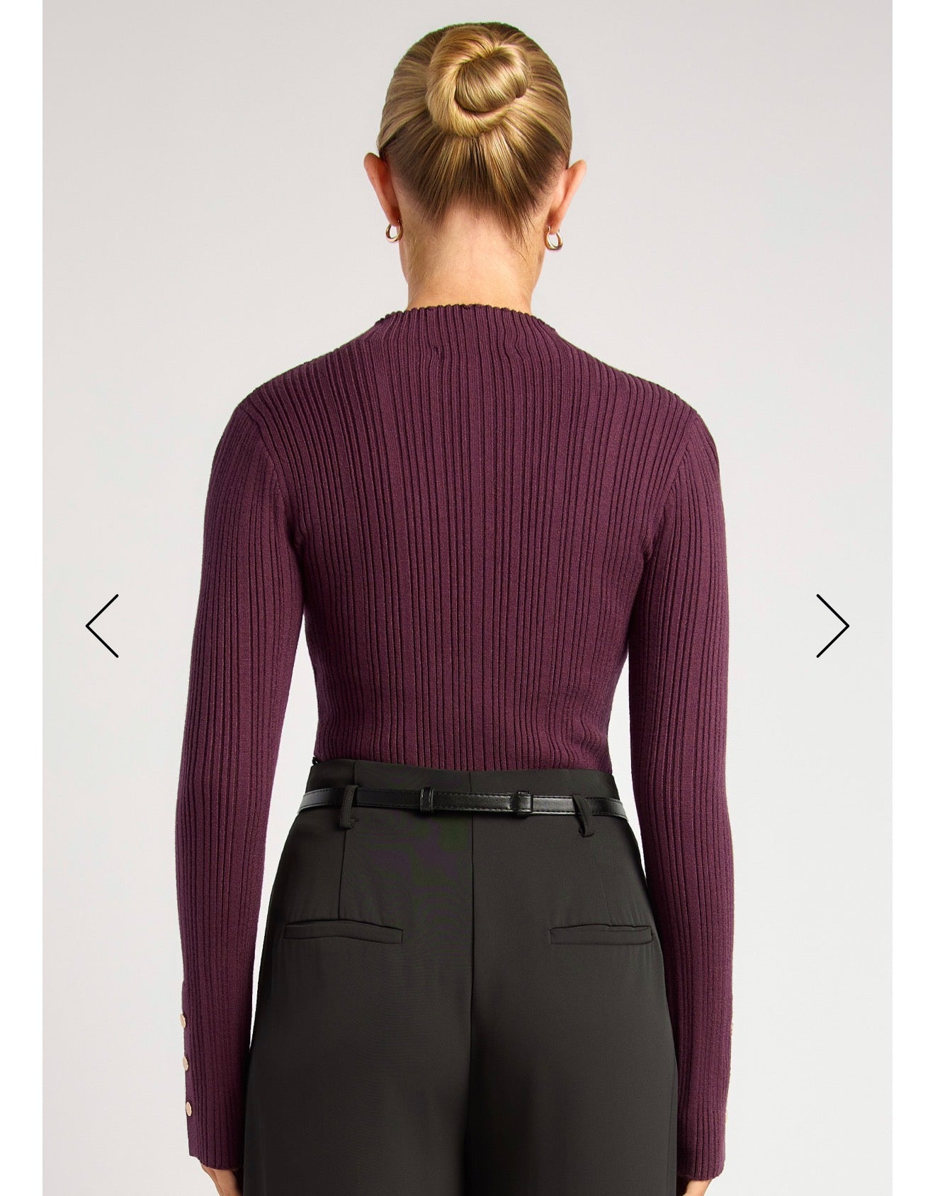 Celine Long Sleeve Knit Top