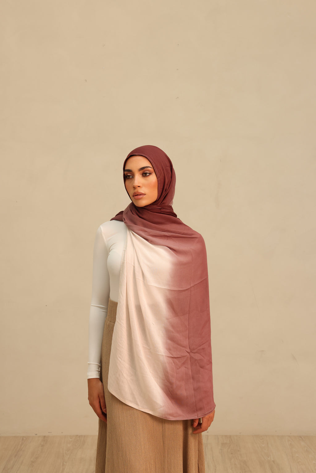 Dip dye Viscose Berries & Cream