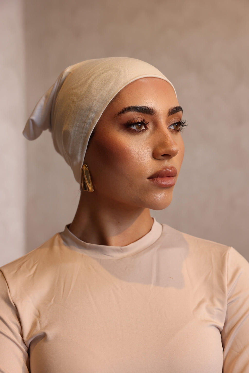 2 Tone Open Caps SAND/VANILLA