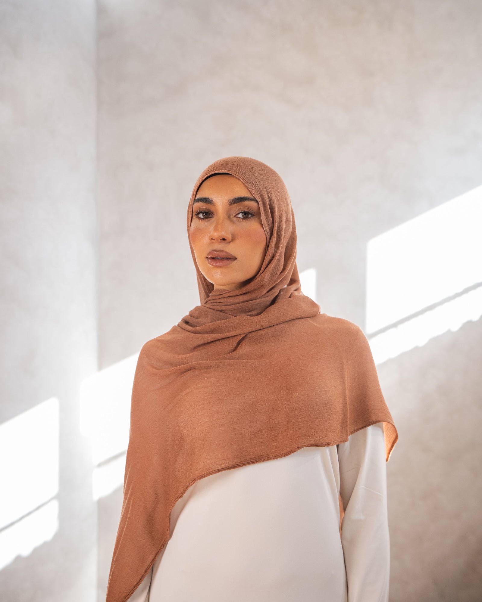 Luxe Rayon Hijab - Cinnamon13