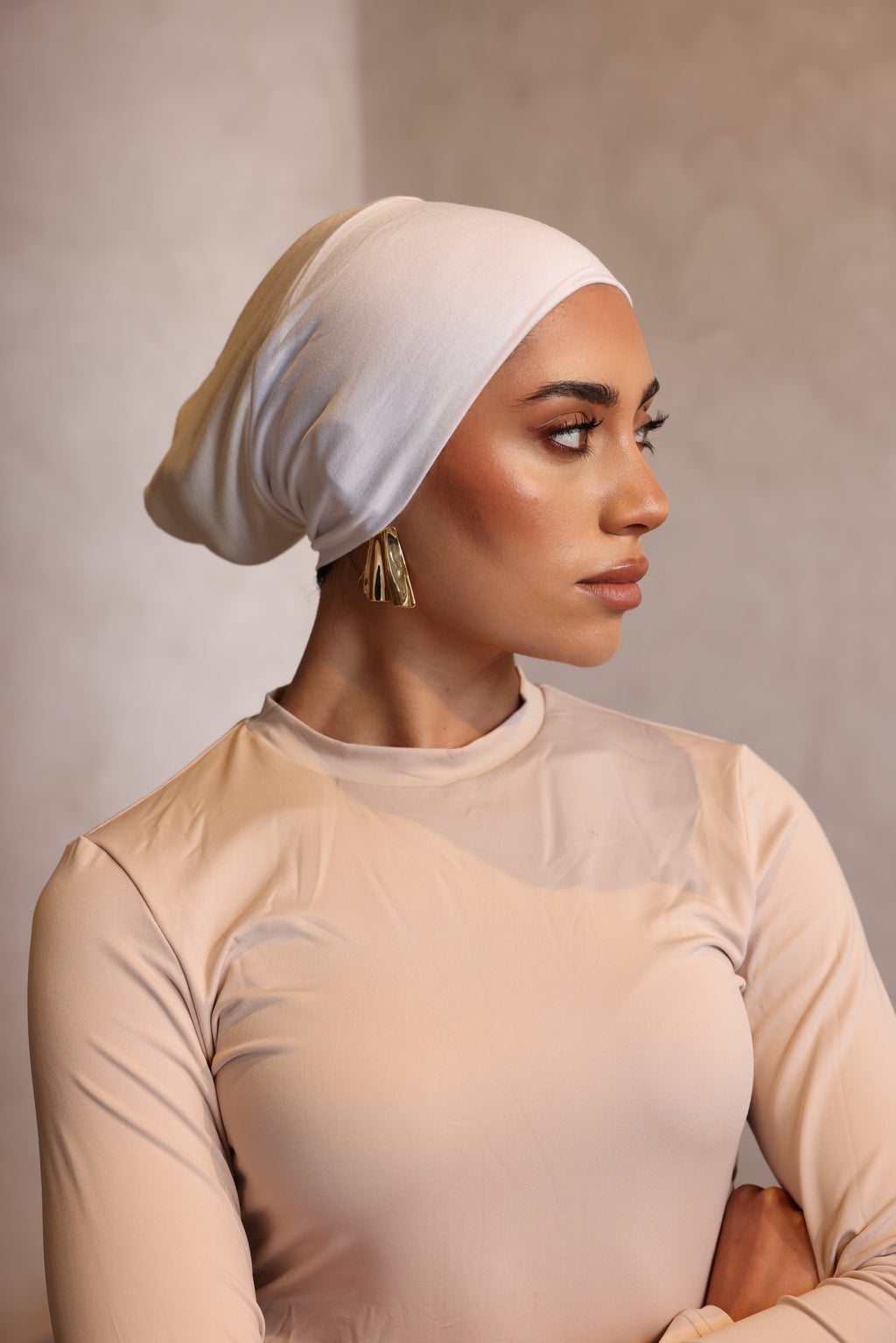 2 Tone Open Caps SAND/VANILLA