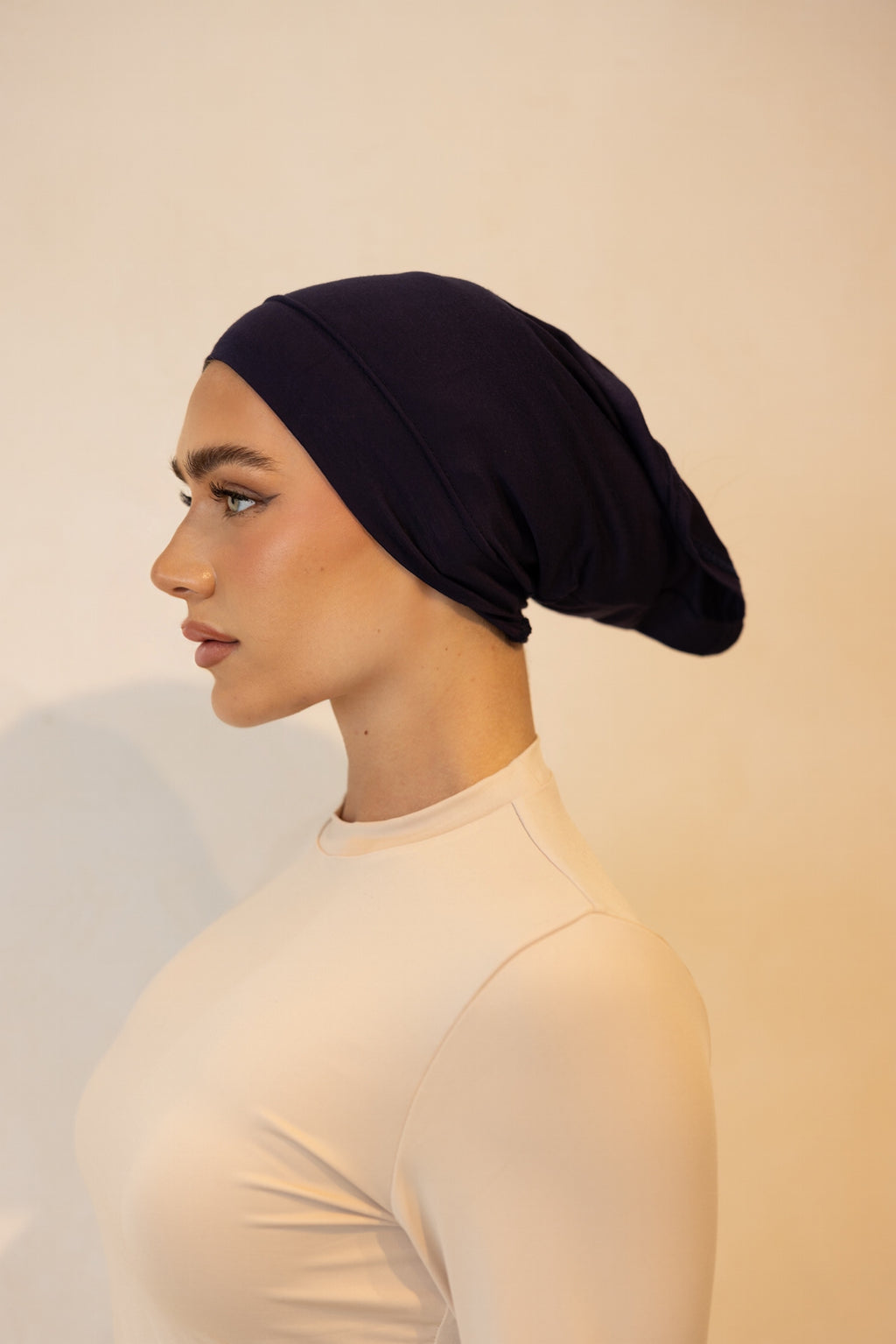 2 Piece Hijab Sets - Navy