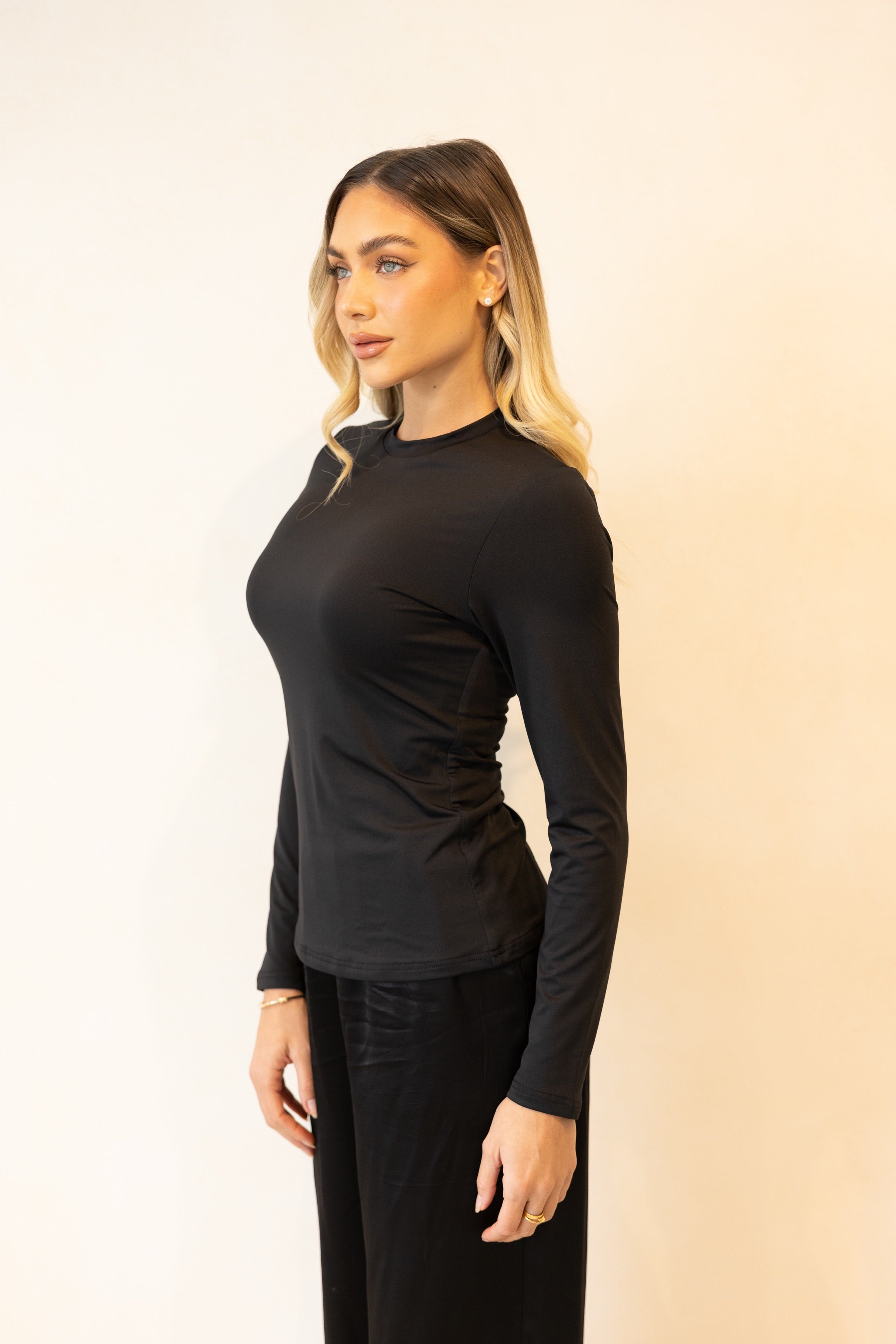Luxe Long Basic DOUBLE LAYERED  Midnight