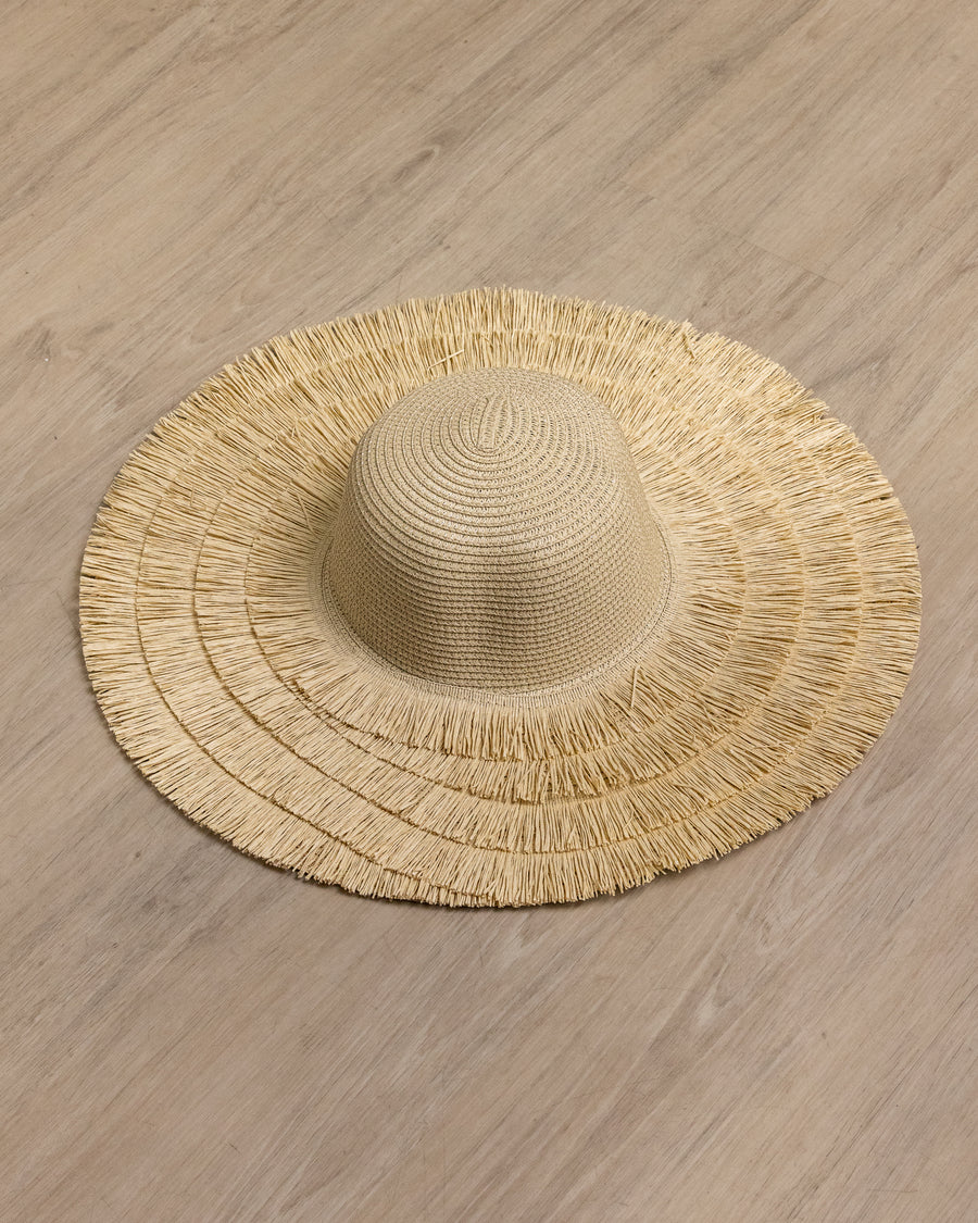 CLAUDIA WIDE BRIM HAT