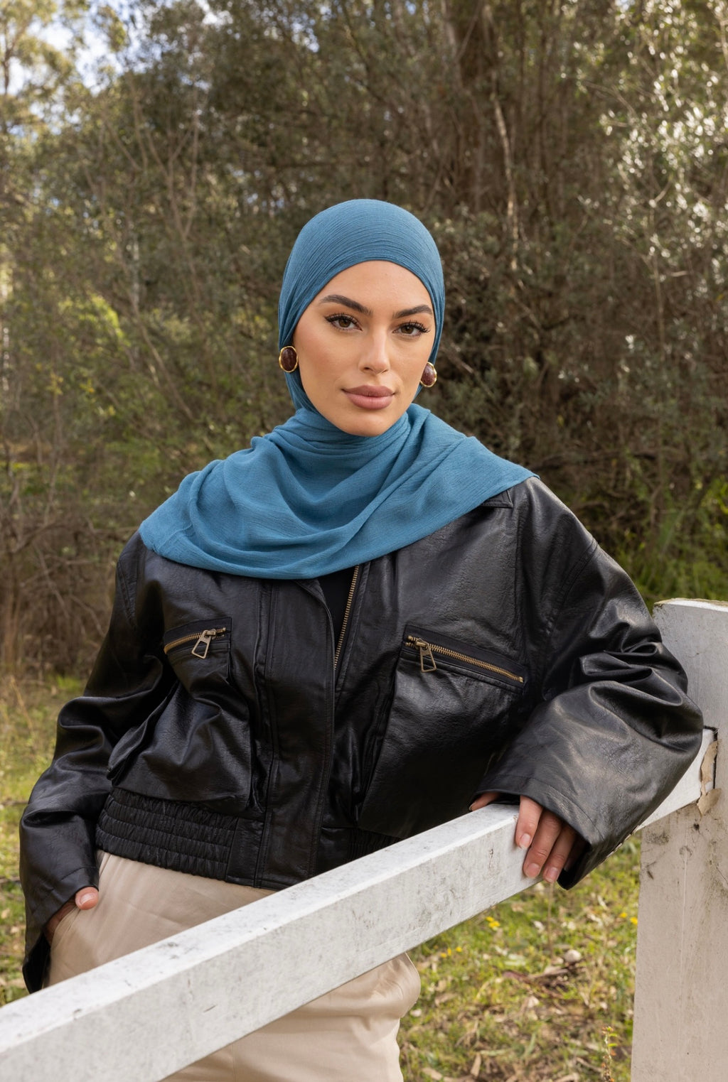 Luxe Rayon Hijab - Sky