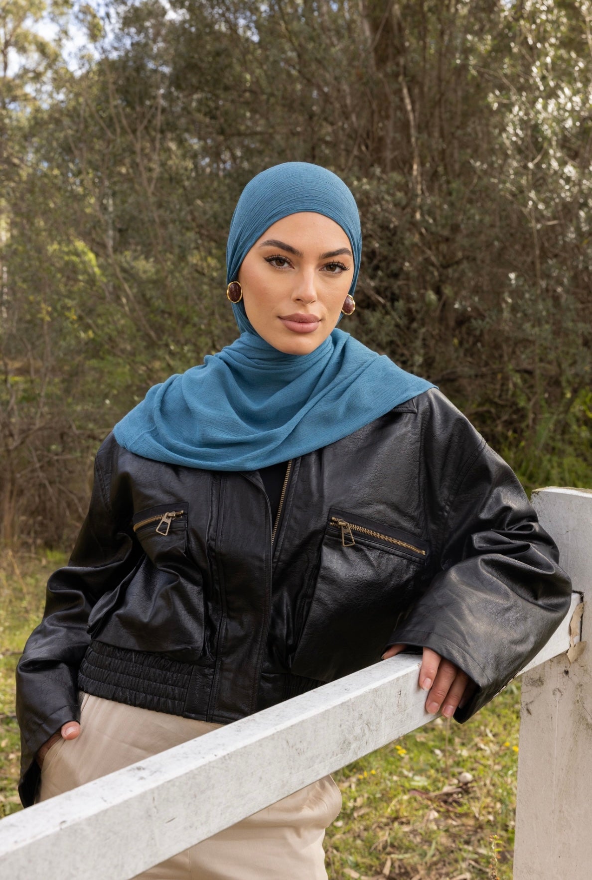 Luxe Rayon Hijab - Sky