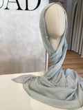 Luxe rayon hijab- cyan 11
