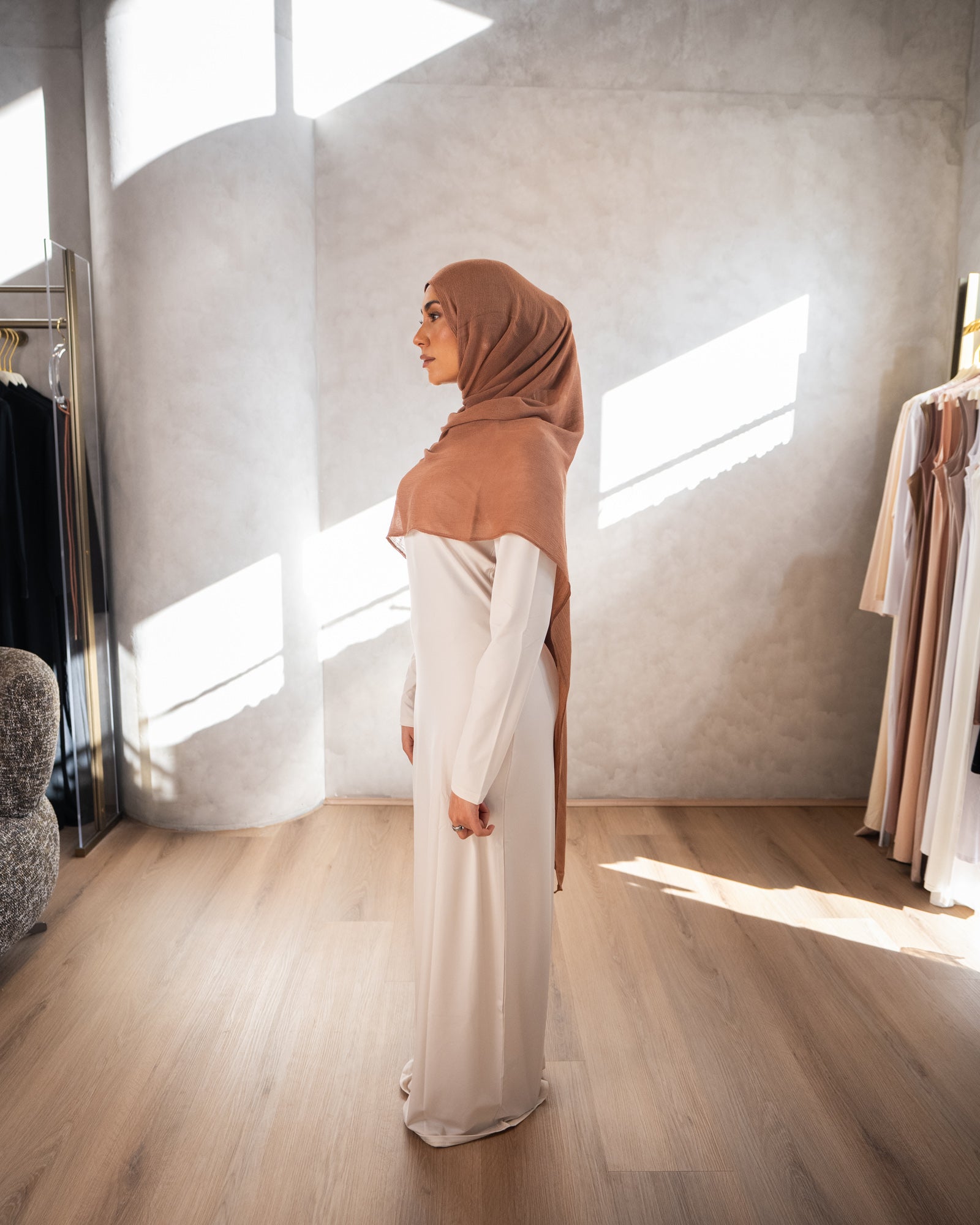Luxe Rayon Hijab - Cinnamon13