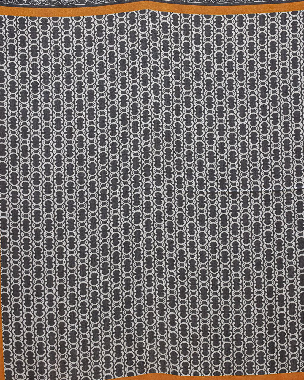 PRINTED SILK BLEND SQUARE BANDANA