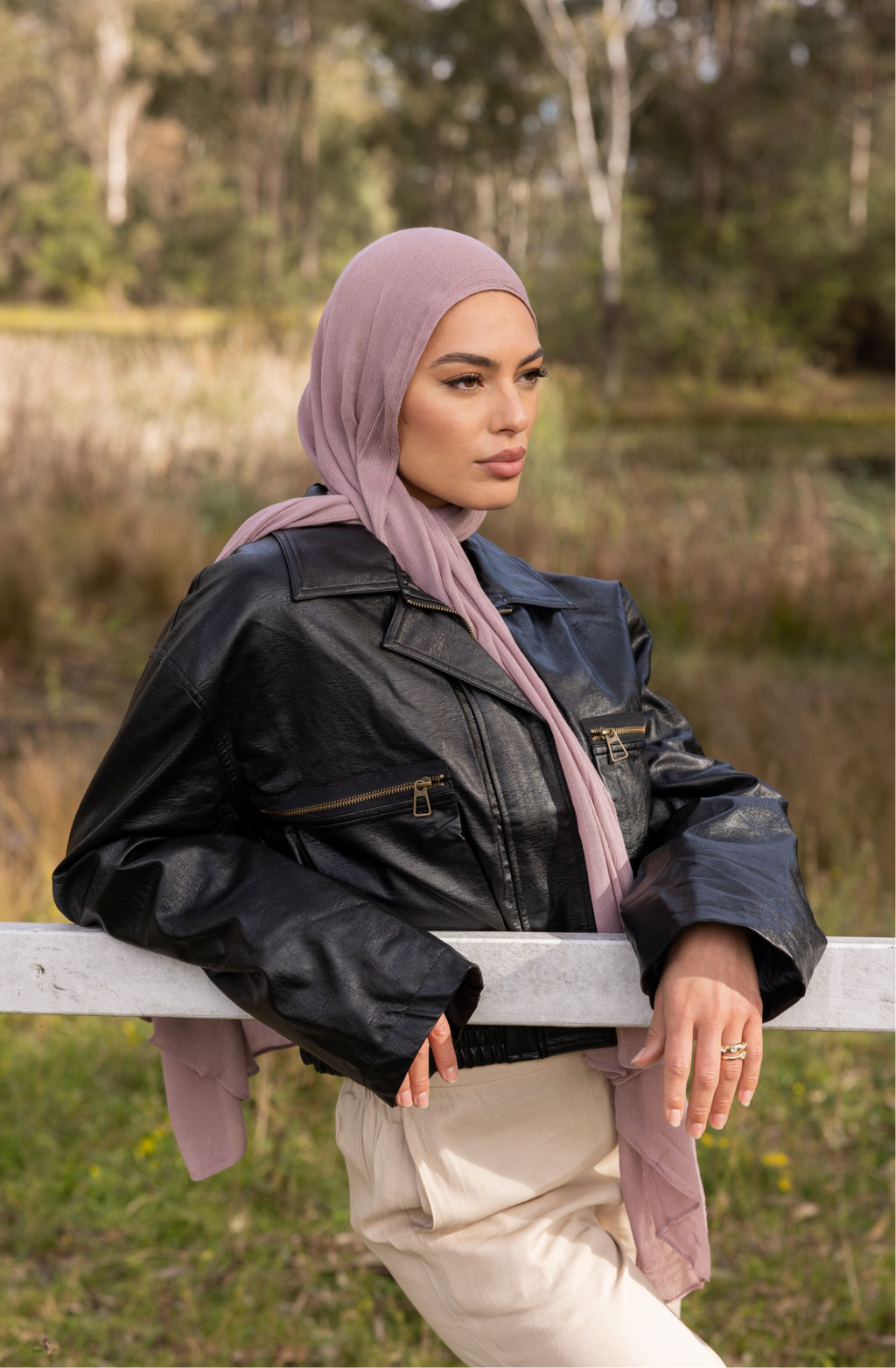 Luxe Rayon Hijab - Lilac